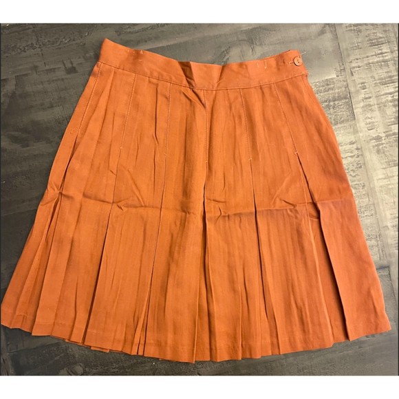 Tracy Evans Vintage 90's Box Pleat Skirt - Sz Juniors 7 - Picture 2 of 7